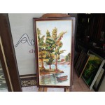 Висока картина масло на платно Испания - 3658